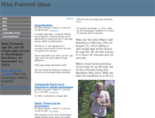 Tablet Screenshot of mikefremont.org